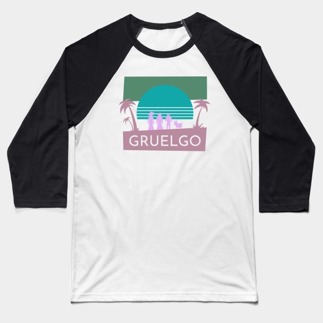 Island Gruelgo Baseball T-Shirt by Gruelgo